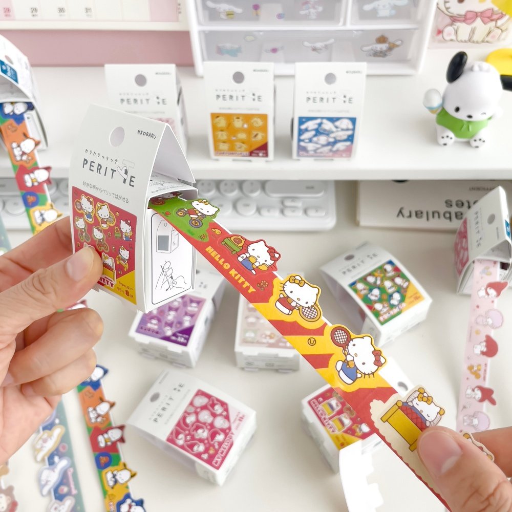 抽拉贴纸可书写标签贴纸封口贴纸有粘性笔记分页标记贴学生少女心