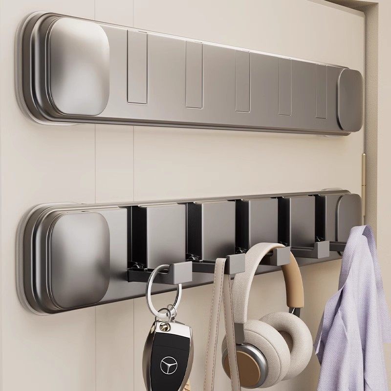 吸盘挂钩免打孔门后挂衣架浴室墙上壁挂入户门玄关进门隐形挂衣钩,收纳整理,挂钩/粘钩,淘宝优惠券,粉丝福利购,淘宝优惠卷