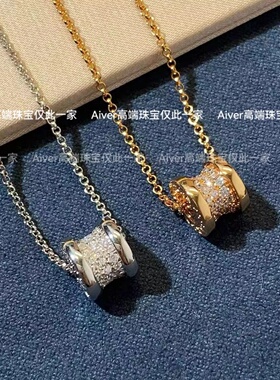 小弹簧项链时尚轻奢小众送礼情侣