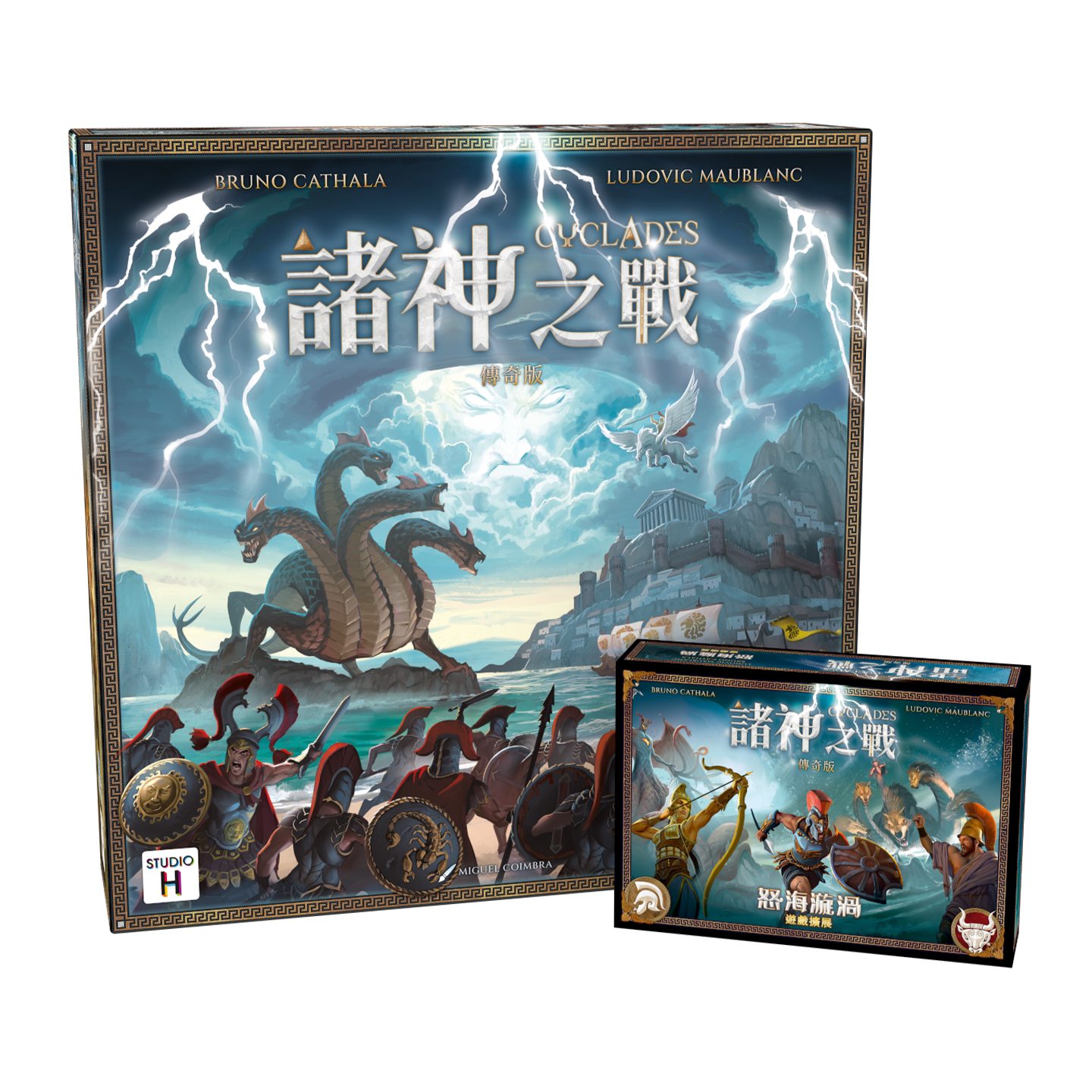 【七七桌游】新版诸神之战传奇版怒海旋涡扩展 中文正版 聚会桌游