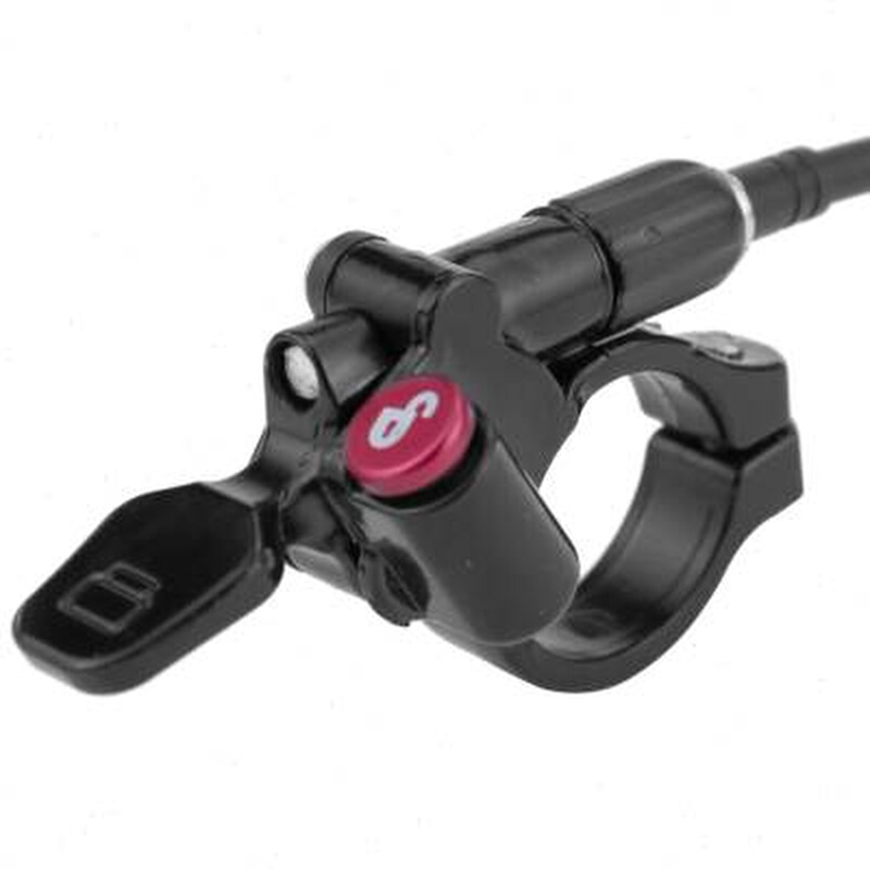 极速销登山车前叉线控开关自行车气叉神叉线控Q器油簧避震气叉公