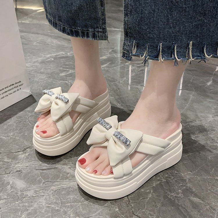 京东官方旗舰店官网女鞋子商城唯品会特卖小个子女生高跟休闲凉拖