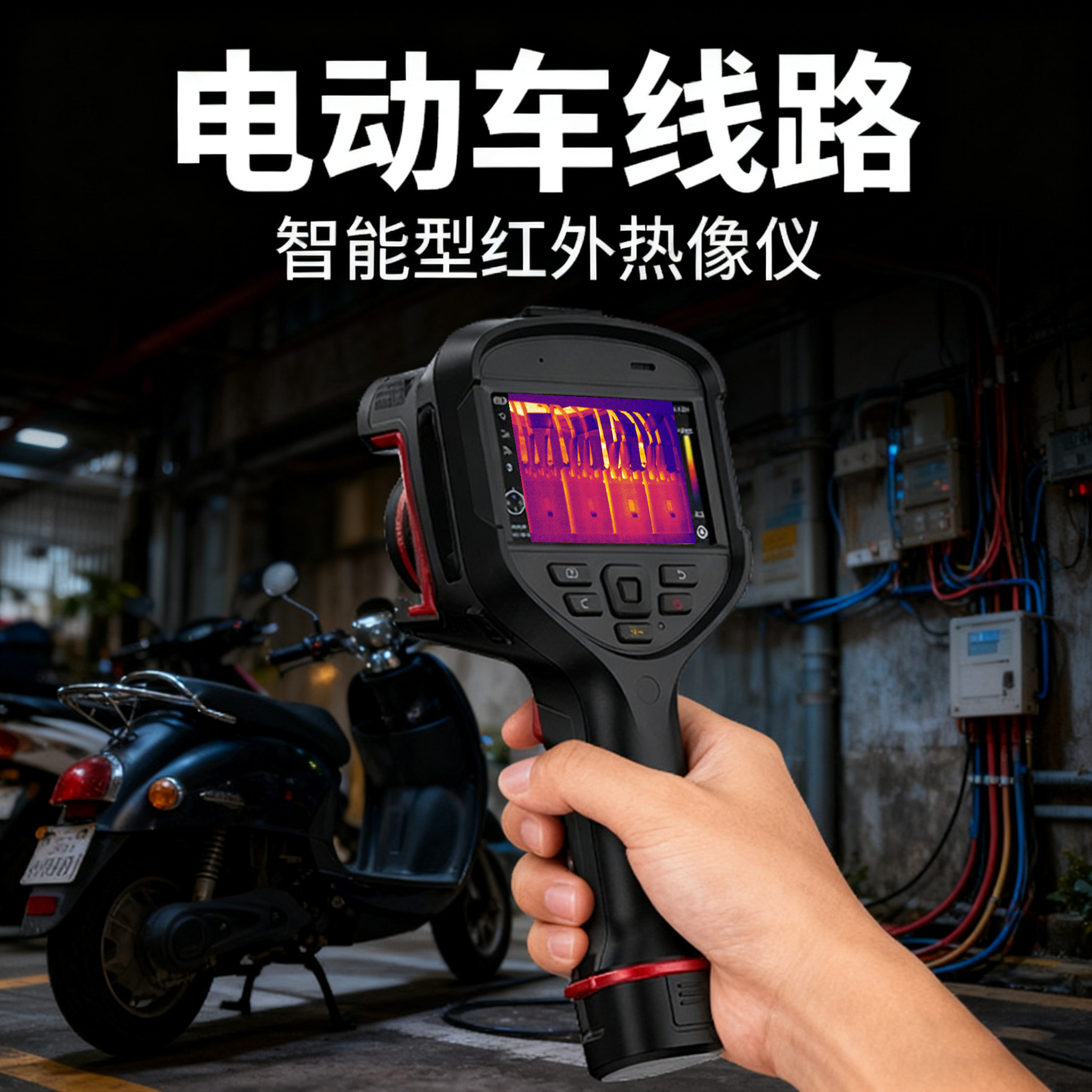 电动车线路专用智能型红外热像仪PL210/PL410/PL430/PL610/PL630