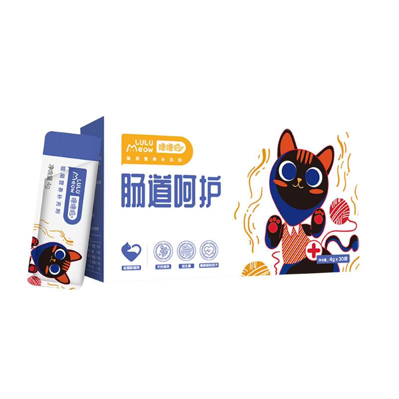 噜噜喵肠道呵护营养膏营养补充剂