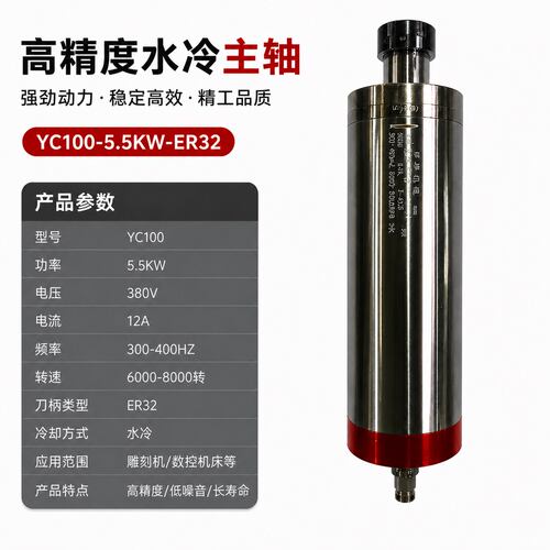 低速主轴主轴电机高精度攀锋2.2KW/3.7/7.5KW低速大扭矩防水