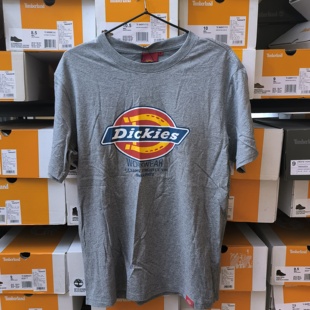 男女情侣 T恤 DK0A87CO 三色大logo印花短袖 Dickies经典