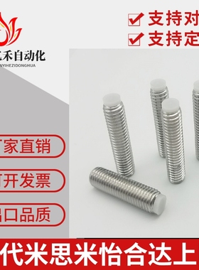 TDA26聚缩醛防滑胶头 内六角止动螺栓不锈钢 国标定位螺丝SBPPS10