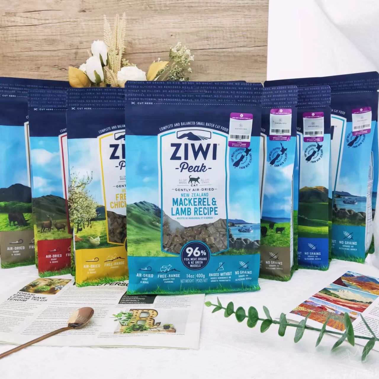 美毛护肤肉干ziwi巅峰增肥发腮