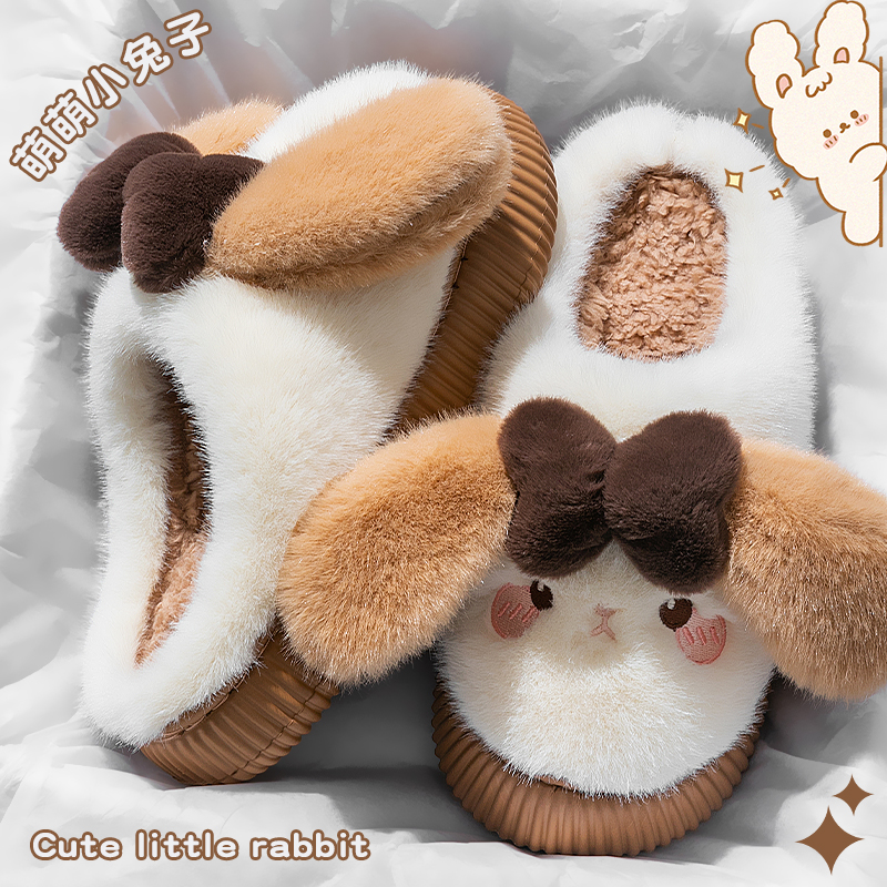 踩屎感棉拖鞋女款秋冬季2025新款