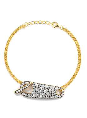 jcj时装珠宝锁扣装饰手链