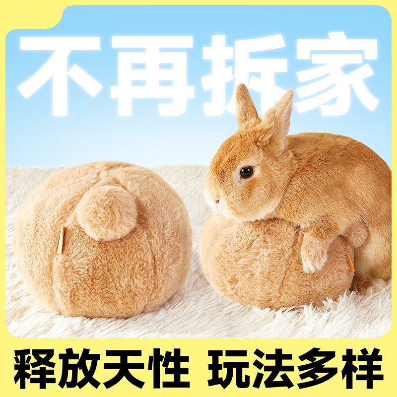 兔豚鼠球解闷磨爪玩具