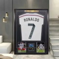 12 Plus Signed Inner Shaped Cardboard Framed [Including Jersey]