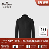 棉服外套 防风高领男士 Polartec阿尔法棉 比音勒芬冬季