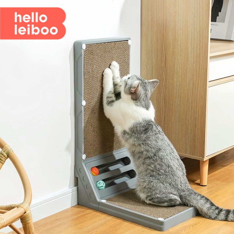 【L型猫抓板】耐磨不掉屑