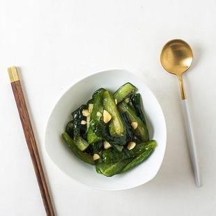 唐山高档骨瓷家用三角菜盘吐骨碟汤盘纯白简约北欧釉下彩陶瓷餐具