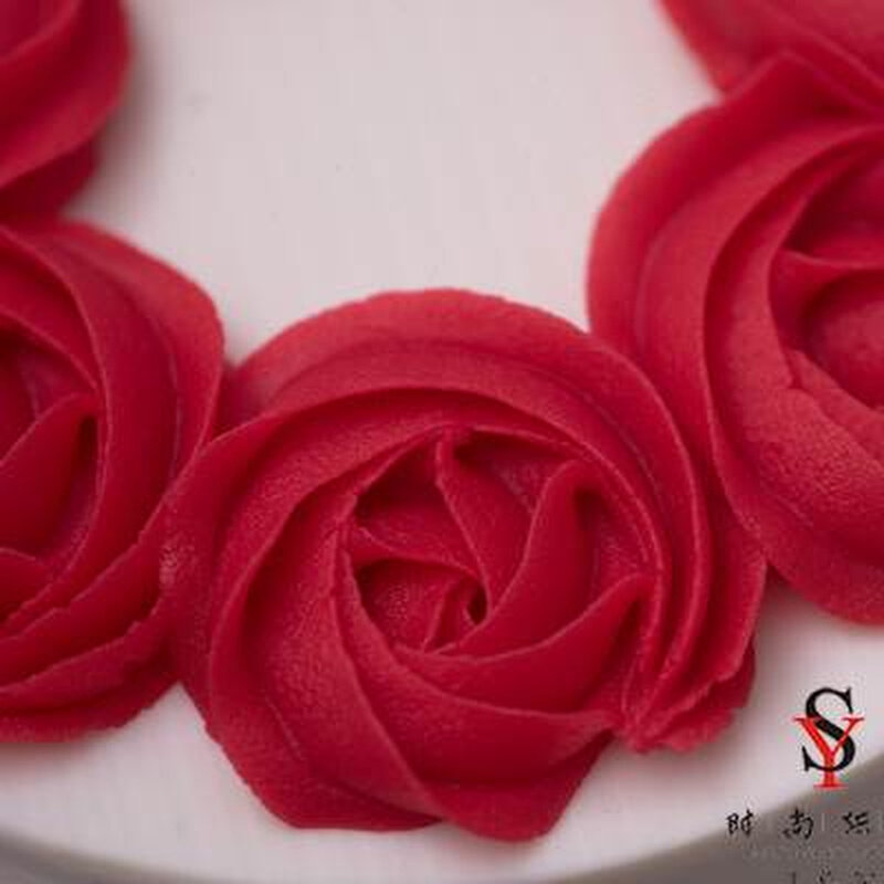 惠尔通1m裱花嘴 2d裱花嘴 立体玫瑰花嘴 杯子蛋糕玫瑰裱花嘴