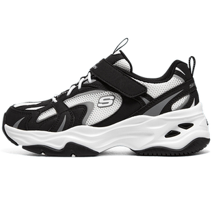 斯凯奇outlets商场同款童鞋秋季新款男女童运动鞋网面透气老爹鞋