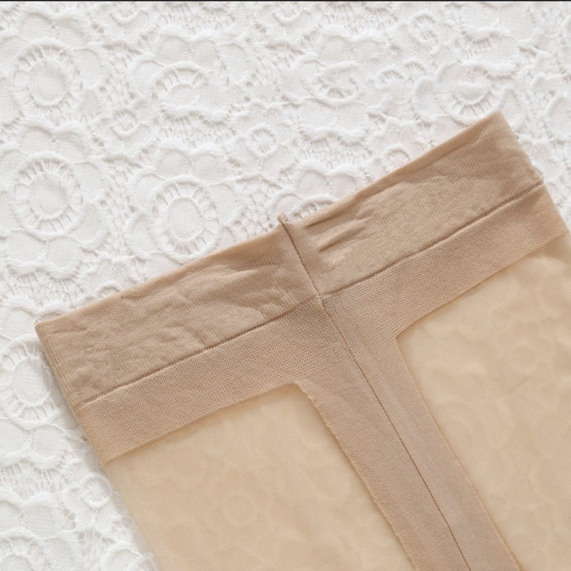 黑丝丝袜女夏季超薄款不露边不裆性格光腿神器ins潮黑丝丝袜