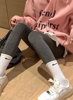 袋装25820秋冬新款保暖打底袜裤舒适亲肤miu系基础纯色平腰版连袜