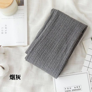 复古麻花螺纹打底裤 女春秋外穿高腰收腹薄绒日系竖条纹针织连