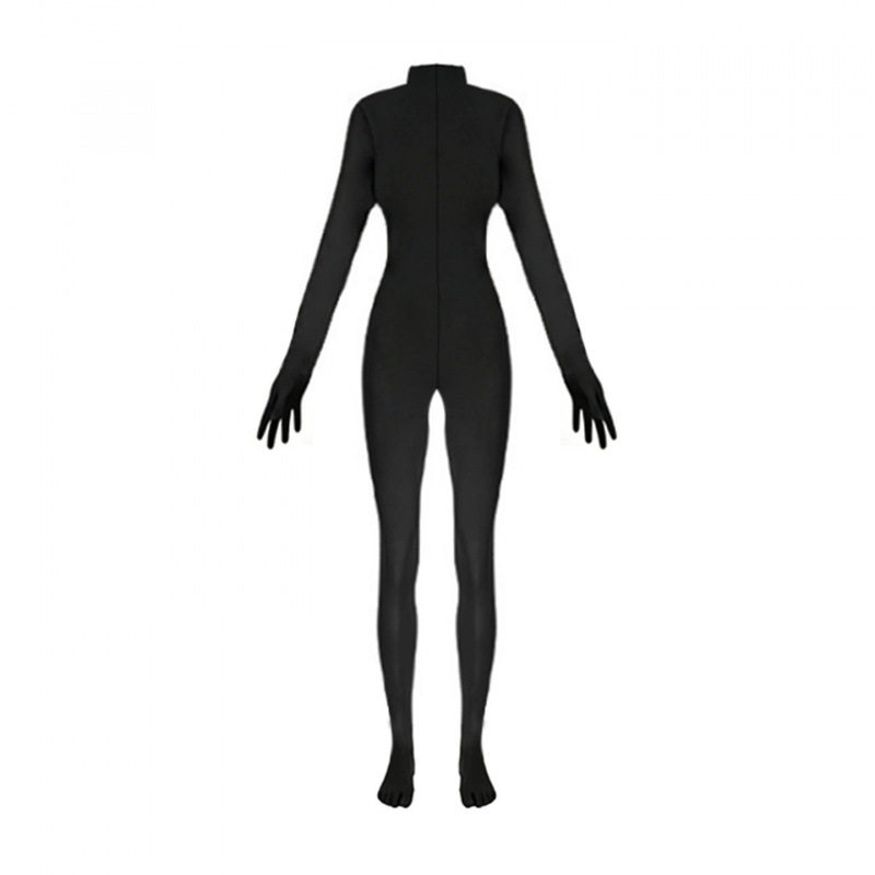 秋冬天鹅绒保暖大码带jj套脚趾连体衣丝袜内衣情趣性感男士紧身衣