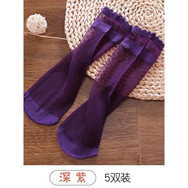 花边韩国春季软妹短袜浅口水晶可爱夏季木耳边松口袜ins潮,女士内衣/男士内衣/家居服,中筒袜,淘宝优惠券,粉丝福利购,淘宝优惠卷