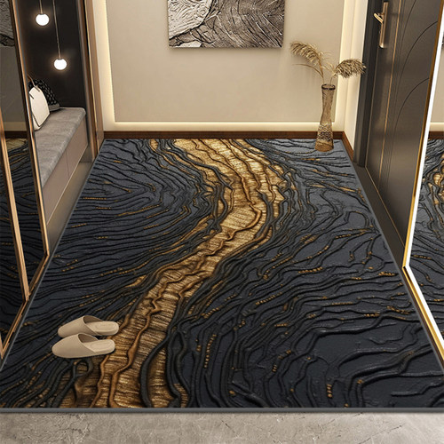 玄关地毯高级感可裁剪可定制任意尺寸