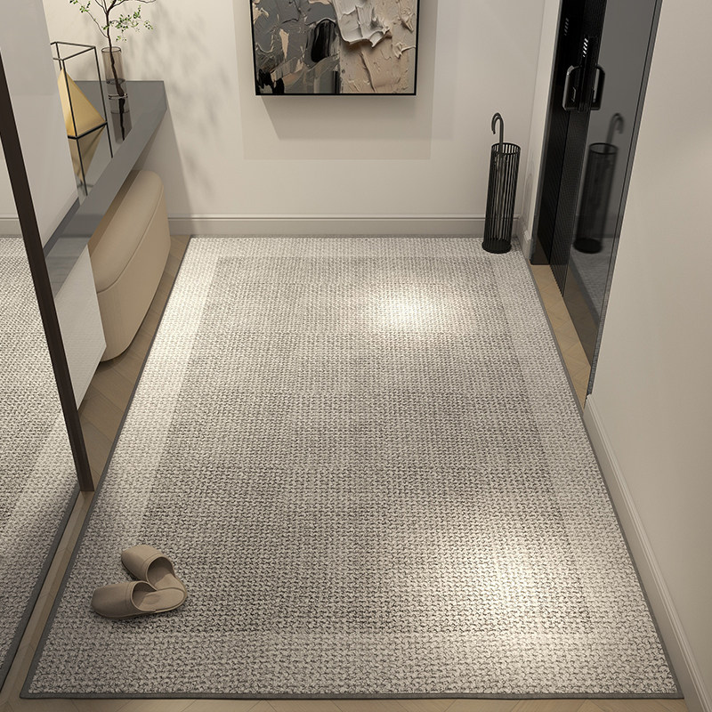 纯色入户门地垫高级感2026新款脚垫门垫进门客厅玄关地毯门口垫子