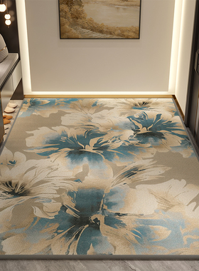 入户门地垫家用北欧复古别墅大门口防滑脚垫子进门玄关耐脏地毯