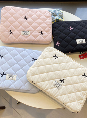 韩国ins笔记本内胆包14寸2023款女可爱防摔防震适用苹果macbookair/pro13英寸华为联想16简约电脑包