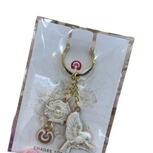 精致霸王茶姬金乌扶摇钥匙扣挂件简约低调奢汽车链圈环扣精致包包