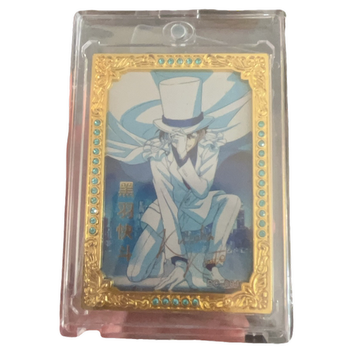 名侦探柯南卡游卡牌黑羽快斗珐琅金卡卡牌全新收藏款