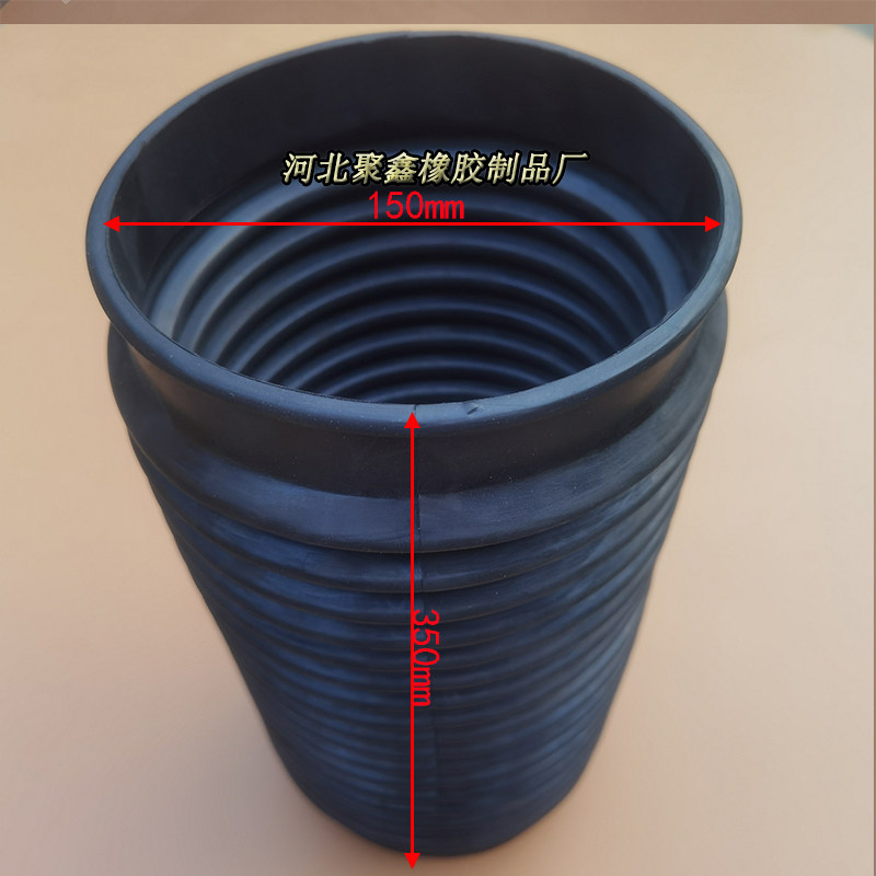 110 160 200pvc管接头快速接头下水道软接头桥梁排水管波纹软连接