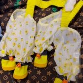 脚套宠物连体鞋 狗狗外出防脏防尿背带裤 套中型小型犬泰迪连体裤 套