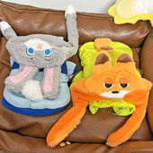 宠物狗狗猫咪棉服比熊小狗冬季 加厚连帽狗狗衣服萌趣棉服带帽子