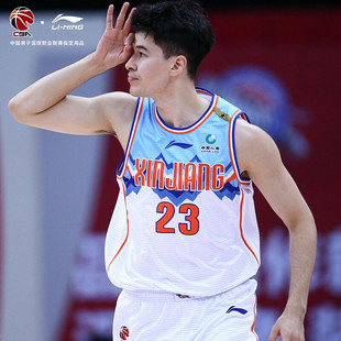 李宁沙拉木球衣新疆伊力特队20-21赛季男球迷版篮球比赛服AAYQ475