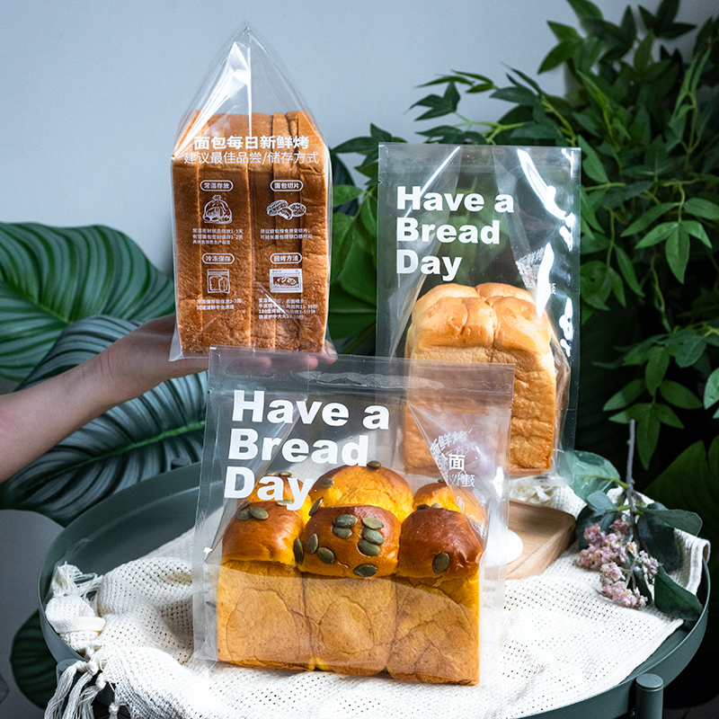吐司包裝袋水立方250g麻薯機封袋