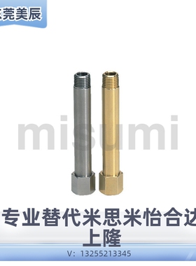 替代米思米JTW1 2 3 50 100 200 内外牙加长水嘴JTWS 2 HX-JTW 3