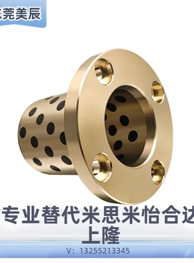 OFR04石墨铜套切边无油衬套法兰 MPTNP 10 12 13 - 20 25 30 35