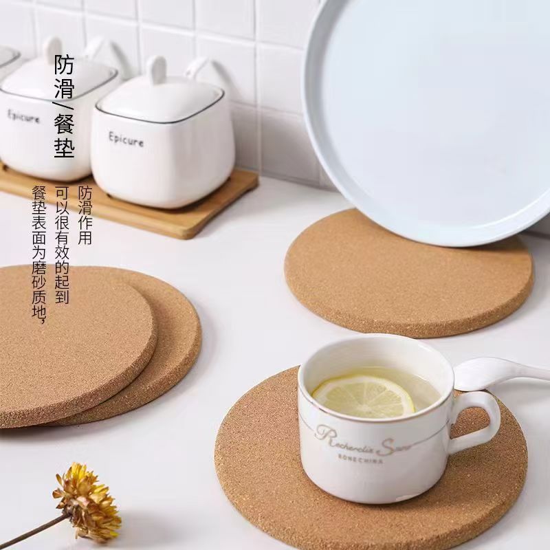 大号软木杯垫隔热垫锅垫防滑吸水