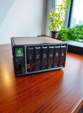 定制NAS 兼容多种系统 飞牛 群晖 戴尔硬盘架 N305 2.5G M.2 机箱