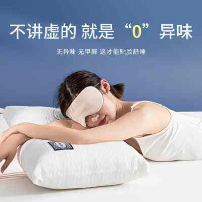 枕头护颈椎助睡眠学生宿舍不塌陷高枕芯一对装家用单人男夏季811