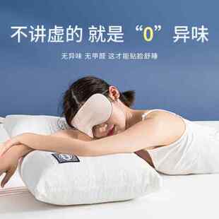 枕头护颈椎助睡眠学生宿舍不塌陷高枕芯一对装家用单人男夏季811