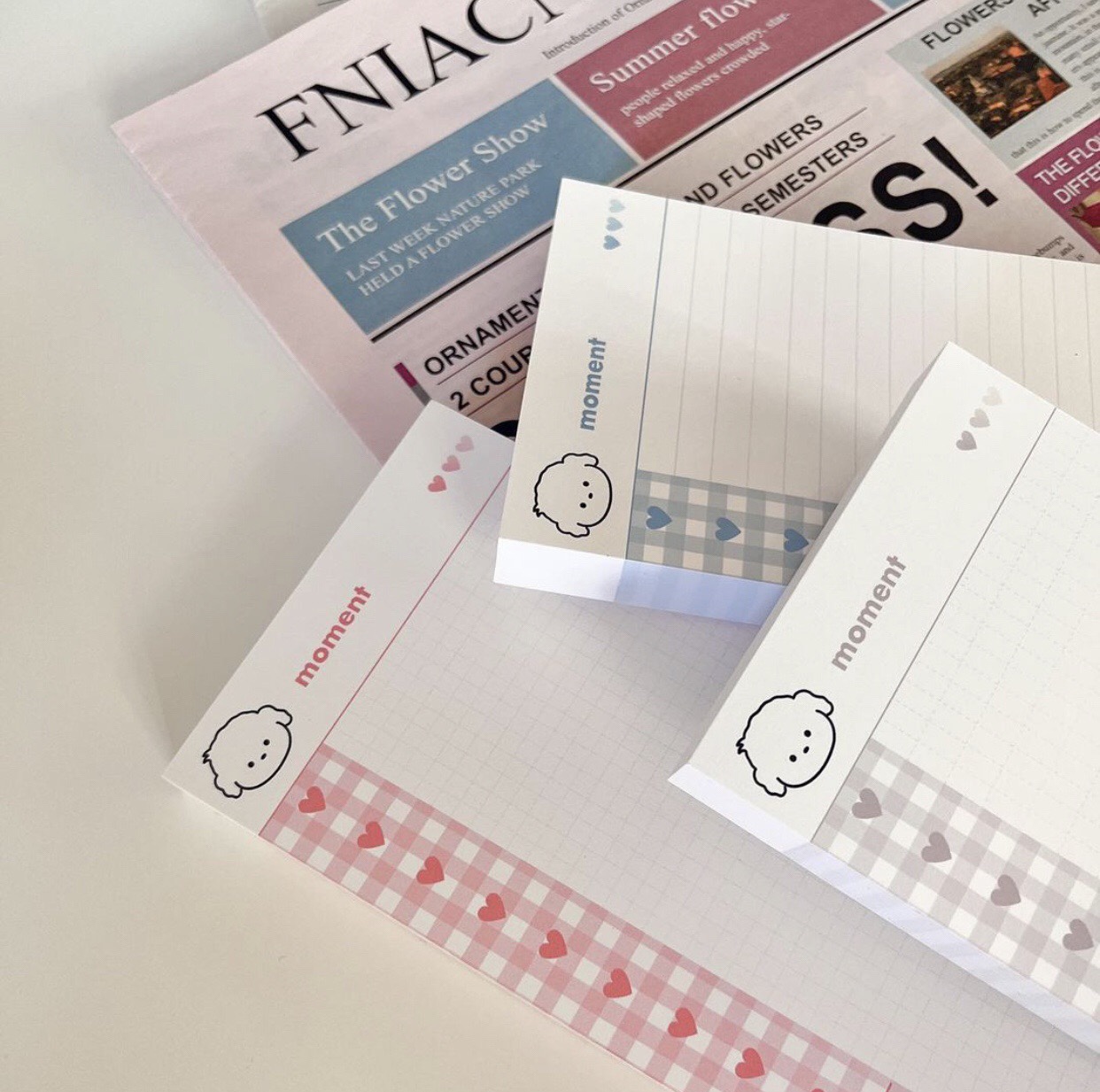 韩国放屁狗moment系quater拍纸本