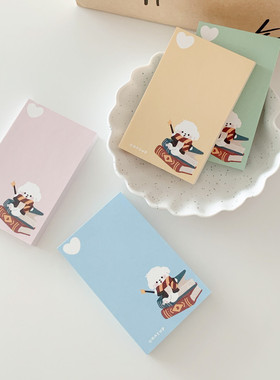 PerPer | 韩国进口onsup放屁狗2月魔法学校minibook单面可撕便签