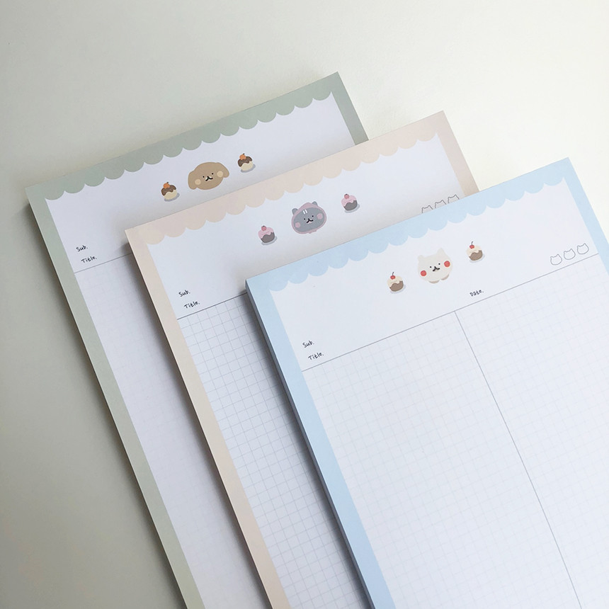 PerPer | 韩国INS爆火blushers可爱腮红熊fruit cakeB5拍纸本