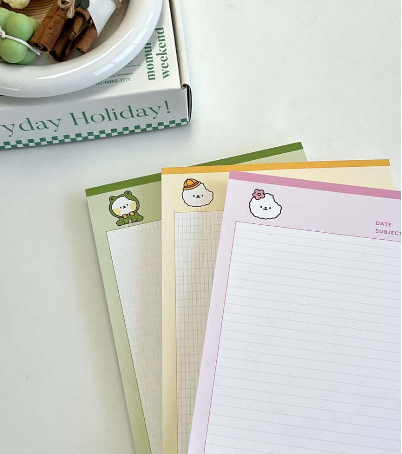 韩国sulbbange3月小酒包B5拍纸本