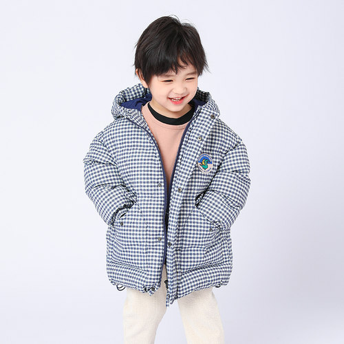 韩版羽绒服中长款洋气儿童