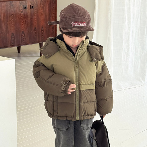男童羽绒服中小童装2026冬季新款宝宝羽绒服外套1-3-6-8岁C5805