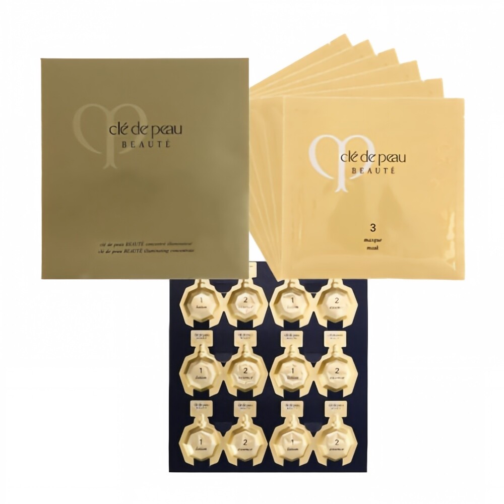CPB 肌肤之钥 集中护理套装 (爽肤水3ml+乳液2ml+面膜)